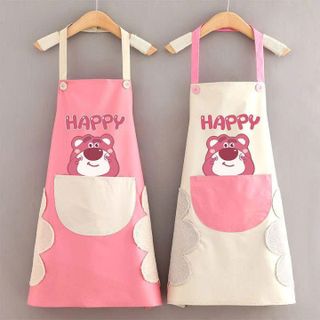 TẠP DỀ NẤU ĂN HÌNH GẤU VÀ DÂU TÂY