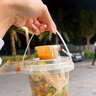 Xô nhựa tròn 500ml