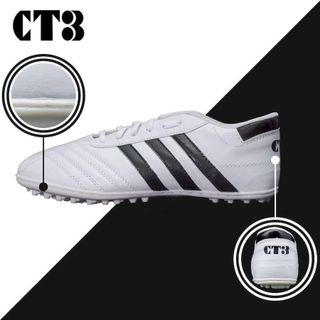 Giày 3 sọc CT3 Bền Đẹp Rẻ Dành cho anh em đá sân cỏ nhân tạo, Thiết kế thể thao ôm chân đế TF chống trượt nhiều màu