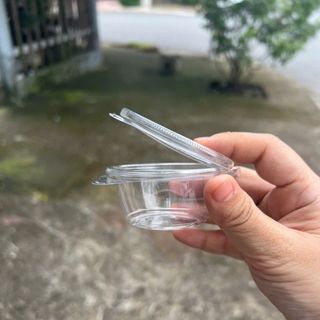 Hũ nhựa đựng sốt nắp gài liền UKP loại 2oz, 3oz, 4oz