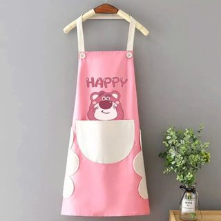 TẠP DỀ NẤU ĂN HÌNH GẤU VÀ DÂU TÂY