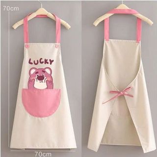 TẠP DỀ NẤU ĂN HÌNH GẤU VÀ DÂU TÂY