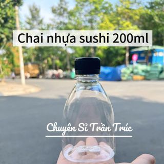 Chai nhựa sushi 200ml