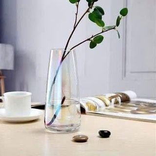 Lọ hoa thuỷ tinh trong suốt trụ size 22cm ( THÙNG 36C )