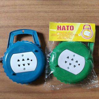 Ổ CẮM ĐIỆN 3 CỔNG HATO DÂY CUỘN DÀI 4M