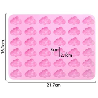 Khuôn sillicon đám mây 36 viên
