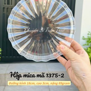 Hộp nhựa mica tròn 1375
