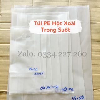 1Kg túi hột xoài PE dẻo trong( đựng hàng , gói hàng ) đủ size
