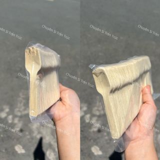 Set 100 muỗng/ nĩa gỗ size 10.5cm - thùng 2000c