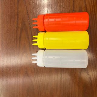 Bình Nhựa Đựng Sốt 3 Tia 300ml - 12oz