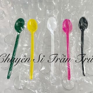 Muỗng nhựa Bọc Màng 20cm