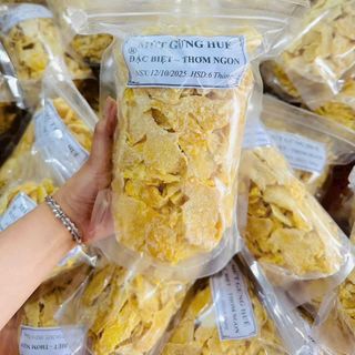 MỨT GỪNG HUẾ CHÍNH GỐC - túi 500g