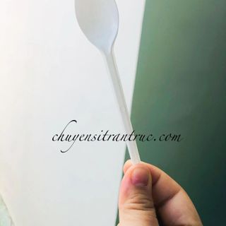 Muỗng nhựa cà phê 13cm