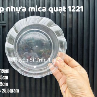Hộp nhựa mica quạt 1221