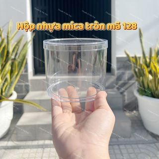 Hộp nhựa mica tròn 128