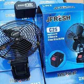 QUẠT TÍCH ĐIỆN LỒNG SẮT CỐ ĐỊNH JFRESH C25