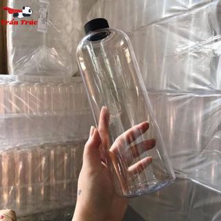 Chai nhựa tròn 1 lít dày - 57gram