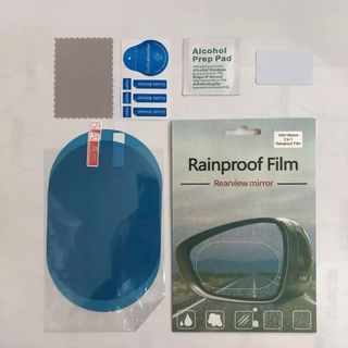 Miếng Dán Chống Bám Nước , Miếng Dán Gương Kính Ô Tô Chống Thấm Nước Mưa, Sương Cao Cấp, Chống Đọng Dính Nước Khi Lái Xe