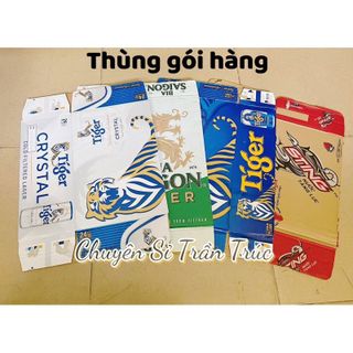 1kg Vỏ thùng bia gói hàng, thùng giấy đóng hàng, thùng carton đóng hàng thương mại điện tử