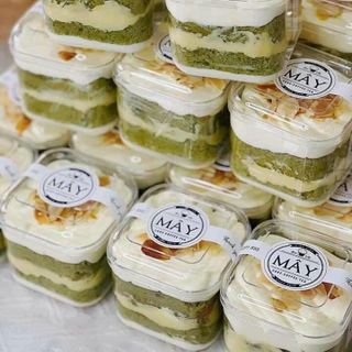 Hộp mica GD-2013 đựng bánh tiramisu