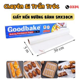 Giấy nến nướng bánh Goodcake size 30cmx5m