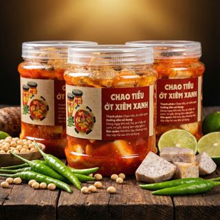 CHAO TIỀU MUỐI ỚT XIÊM XANH - MÓN CHẤM "QUỐC DÂN" CHO MỌI NHÀ - WINNIE HOUSE