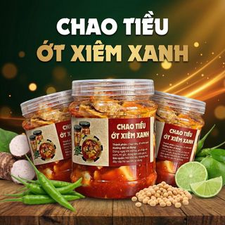 CHAO TIỀU MUỐI ỚT XIÊM XANH - MÓN CHẤM "QUỐC DÂN" CHO MỌI NHÀ - WINNIE HOUSE
