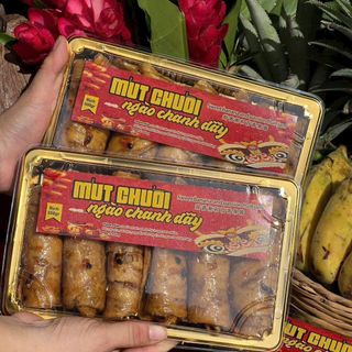CHUỐI SẤY CHANH DÂY 500G – DẺO NGON TỰ NHIÊN CHUẨN MIỀN TÂY - WINNIE HOUSE