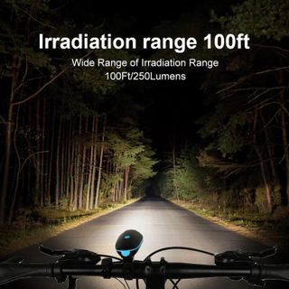 ĐÈN XE ĐẠP CHỐNG NƯỚC CÓ CÒI PIN SẠC USB LED T6