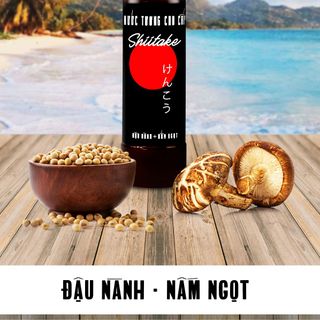 [Combo 3 Chai Nhựa 525ml] Nước Tương Cao Cấp Shiitake Làng Chài Xưa Lên Men Từ Nấm Ngọt Nhật Và Đậu Nành