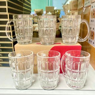 BỘ 6 LY THUỶ TINH UỐNG BIA 380ML PP-316