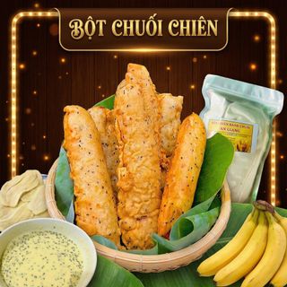 BỘT CHIÊN CHUỐI PHA SẴN: THƠM NGON, TIỆN LỢI, CHO BỮA ĂN VẶT HOÀN HẢO 1KG - WINNIE HOUSE