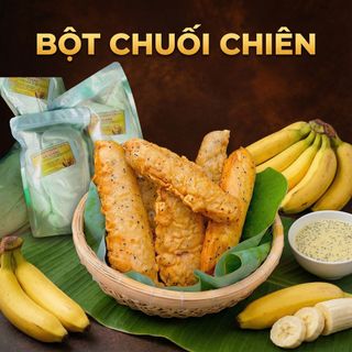 BỘT CHIÊN CHUỐI PHA SẴN: THƠM NGON, TIỆN LỢI, CHO BỮA ĂN VẶT HOÀN HẢO 1KG - WINNIE HOUSE