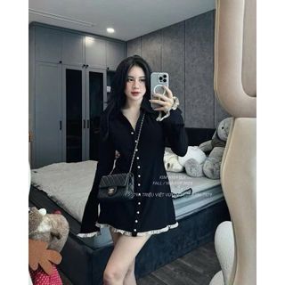 VÁY LEN TĂM PHỐI BÈO – XINH XẢY NƯỚC, LÊN DÁNG ĐỈNH CAO