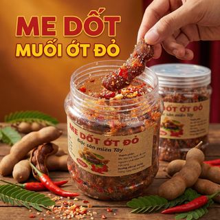 ME DỐT MUỐI ỚT CHUẨN GU GIỚI TRẺ, CHUA CAY MẶN NGỌT ĐỦ VỊ 500G - WINNIE HOUSE