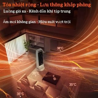 Quạt sưởi gốm ceramic XH2001