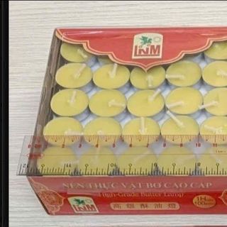 Nến Tealight nhỏ, không mùi 1 giờ