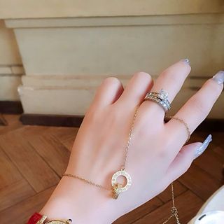 SET ĐỒNG HỒ NỮ SIÊU CẤP CATIOR DÂY DA MẶT VIỀN ĐÁ MINI TẶNG KÈM DÂY CHUYỀN