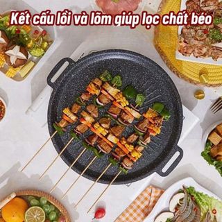 CHẢO NƯỚNG VÂN ĐÁ CHỐNG DÍNH HÀN QUỐC
