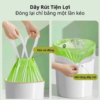 CUỘN TÚI RÁC DÂY RÚT HƯƠNG NGẢI CỨU