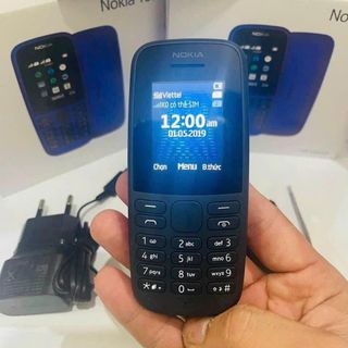 Điện thoại 2 sim 2 sóng 105- Pin khủng 1200mAh, màn hình lớn 1.8 inch, camera sau 2.0MP, hỗ trợ thẻ nhớ 64g - Selfie