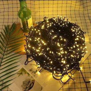 Đèn chớp nháy Lục Giác dài 35M - Vàng