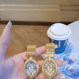 XẢ NHANH ĐỒNG HỒ THỜI TRANG NỮ TRÔPARD GOLD MẶT BẦU