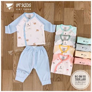 Bộ dài tay thun lạnh cho bé size 1-3, có chọn size