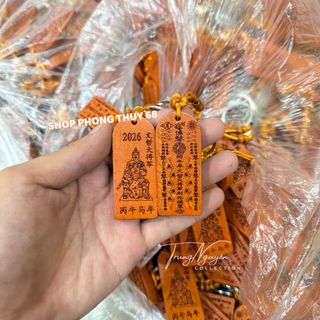 Sỉ Móc Khóa Thái Tuế 2026 Chất Liệu Bằng Gỗ Hóa Giải Thái Tuế Ngọ - Dậu - Tý - Sửu - Mão