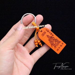 Sỉ Móc Khóa Thái Tuế 2026 Chất Liệu Bằng Gỗ Hóa Giải Thái Tuế Ngọ - Dậu - Tý - Sửu - Mão