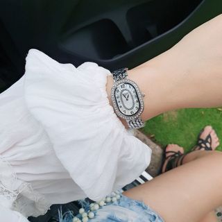 XẢ KHO ĐỒNG HỒ NỮ THỜI TRANG LONGIN MẶT BẦU DÂY XI ĐẸP