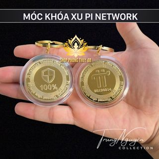 Sỉ Móc Khóa Xu Pi Network  Mạ Vàng Sưu Tầm Cho Các Tuyển Thủ Pi