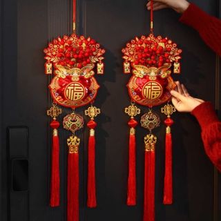 Dây Treo Túi Tiền Đào Đông – 2 mặt – hàng đẹp