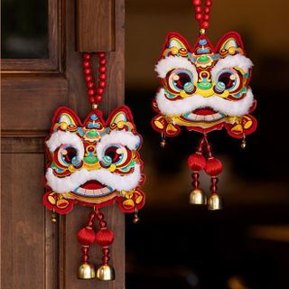 Dây treo may mắn, Phòng thủy chất liệu nhung đặc sắt , siêu đẹp ( Hàng Gía Tận Xưởng )